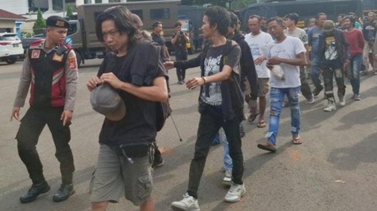 23 Preman Berkedok Juru Parkir Diamankan Polisi di Bogor