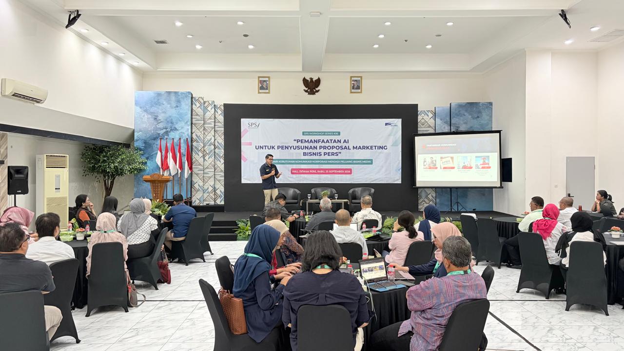 Tak Sekadar Jual Iklan, Serikat Perusahaan Pers Dorong Media Tawarkan Solusi Komunikasi Berbasis AI