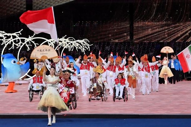 Asian Para Games 2022 Hangzhou Resmi Dibuka, Indonesia Kirim 130 Atletnya, Target Finish di Posisi 10 Besar