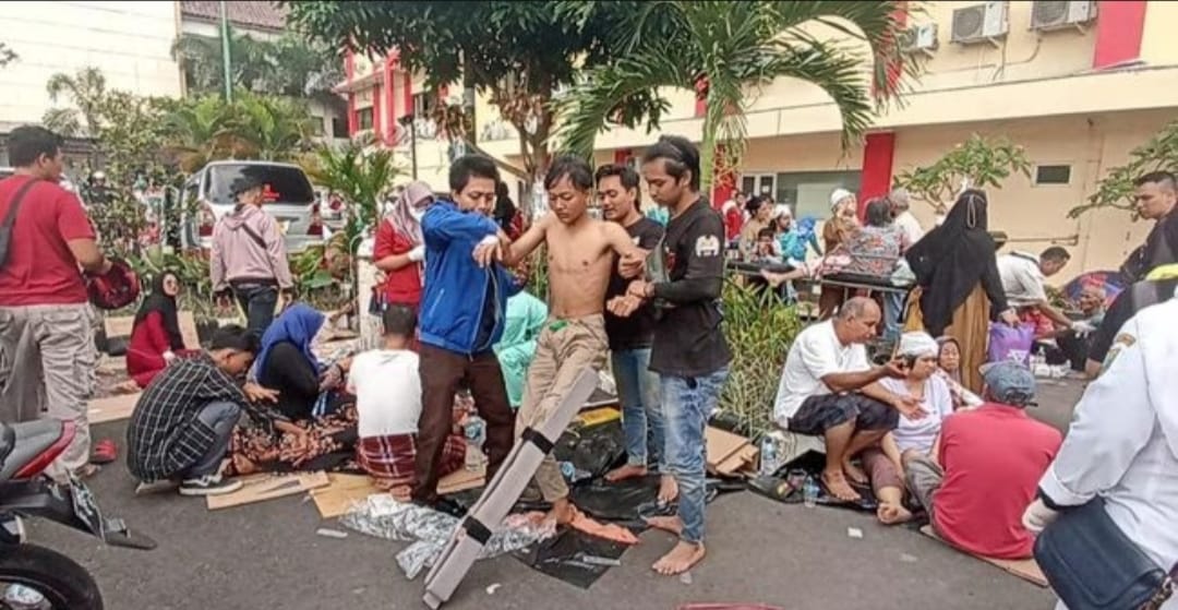 Gempa Cianjur, Gubernur Intruksikan Jangan Sampai Korban Luka Telantar