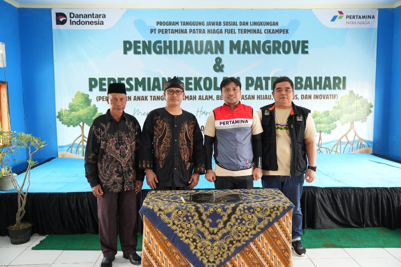  Pertamina Patra Niaga Regional JBB Hadirkan Sekolah Patra Bahari dan Program Mangrove di Desa Sedari