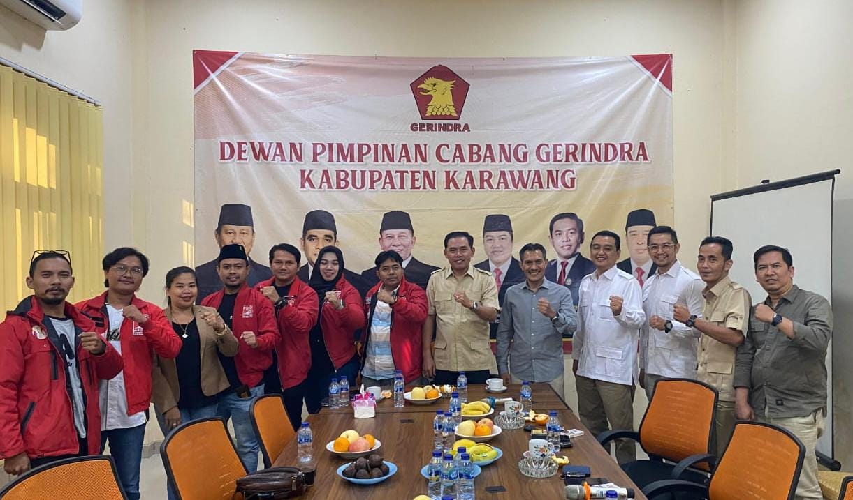 Jelang Pilkada Serentak 2024, PSI Karawang Merapat ke Partai Gerindra 