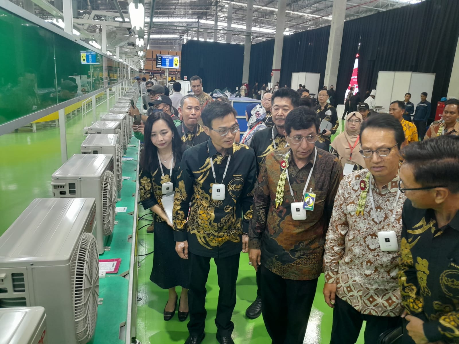 Pernuhi Pasar Ekspor dan Domestik, Sharp Resmikan Pabrik AC di Karawang, Investasinya Rp 582 Miliar