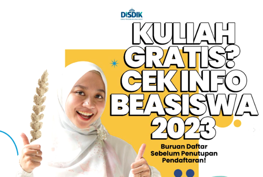 Beasiswa 2023 Jawa Barat, Disdik Sediakan Kuliah Gratis Perguruan Tinggi