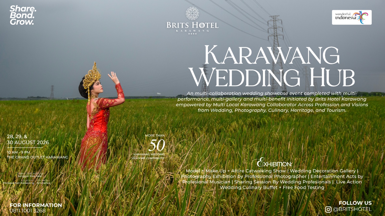 Libatkan Puluhan Vendor Pernikahan, Karawang Wedding Hub 2026 Hadir di Satu Lokasi 