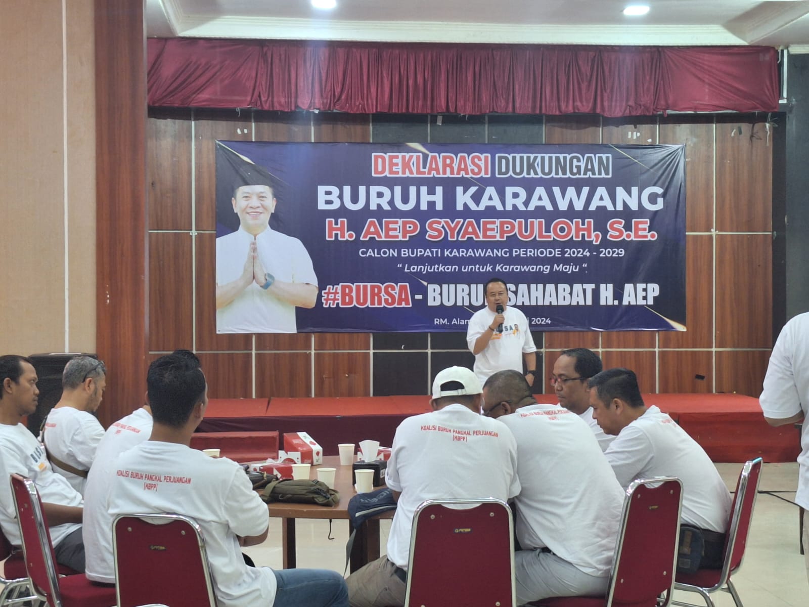 'Bursa' Dukung H Aep Syaepuloh Kembali Jadi Bupati Karawang di Pilkada 2024 Karena Ini...