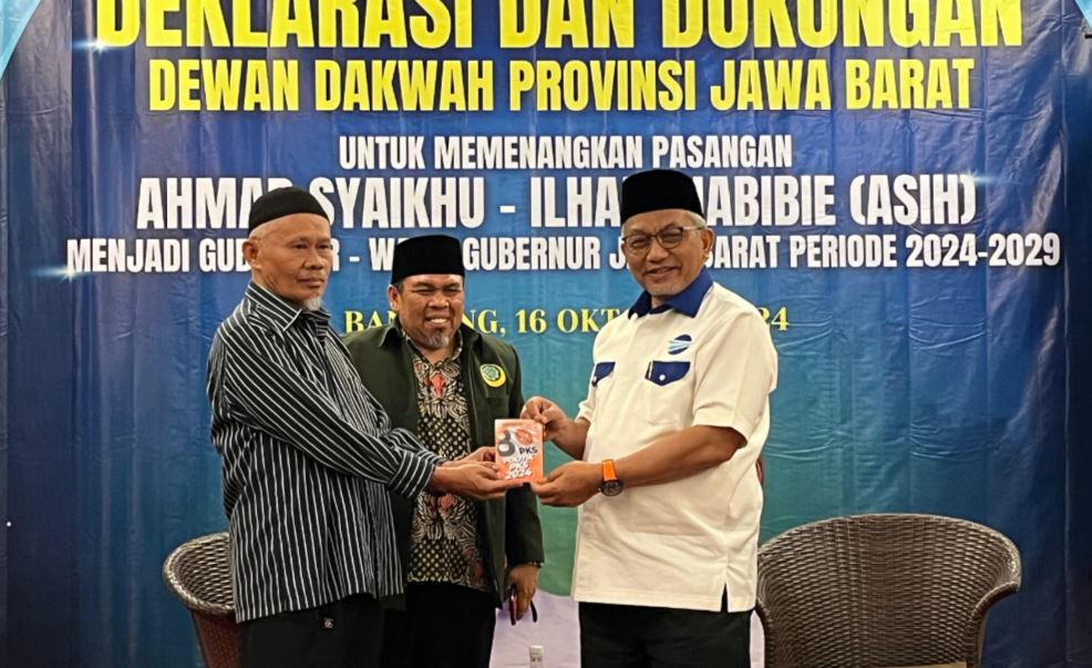 Punya Visi Misi Jelas Majukan Provinsi Jabar, DDII Jawa Barat Deklarasi Dukung Pasangan ASIH