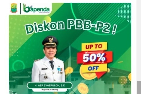 Program Diskon Pajak Bumi dan Bangunan (PBB) Diluncurkan Bapenda Karawang