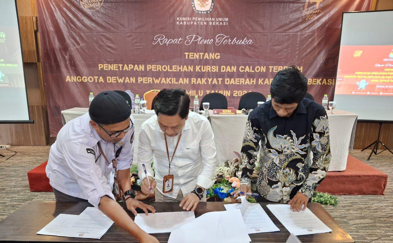 Resmi Ditetapkan, Inilah 55 Nama Caleg Terpilih yang Berhasil Melenggang Jadi Anggota DPRD Kabupaten Bekasi