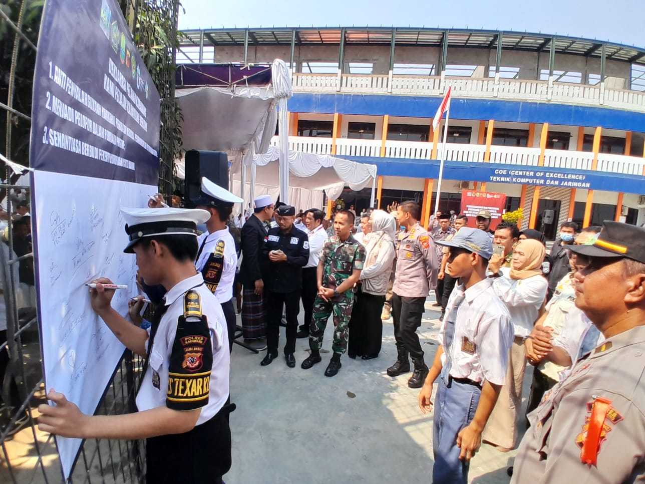 Atasi Tawuran Pelajar dan Bullying, Polres-Pemkab Karawang Bentuk Satgas Kolaboratif