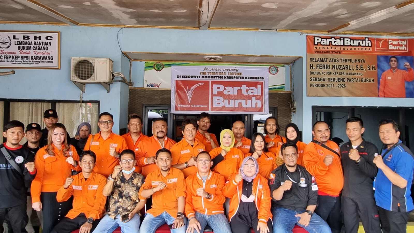 Daftarkan 50 Bacaleg, Partai Buruh Pede Duduki Satu Fraksi DPRD Karawang