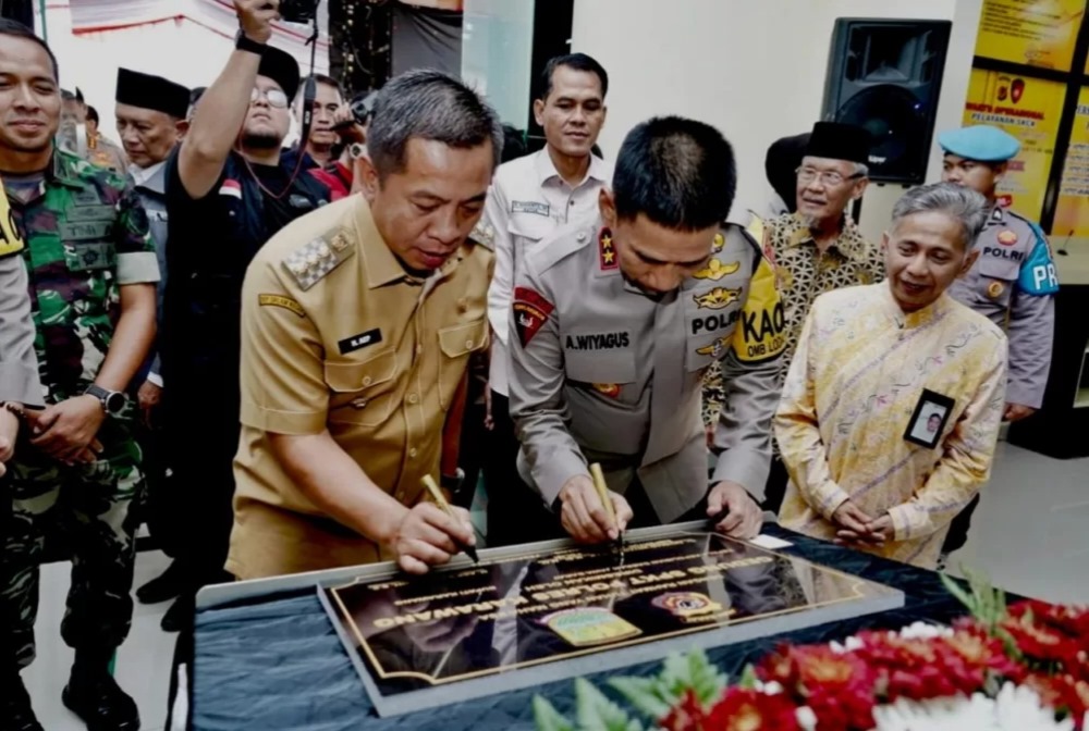 DPRD Karawang Apresiasi Peresmian Gedung SPKT Polres Karawang