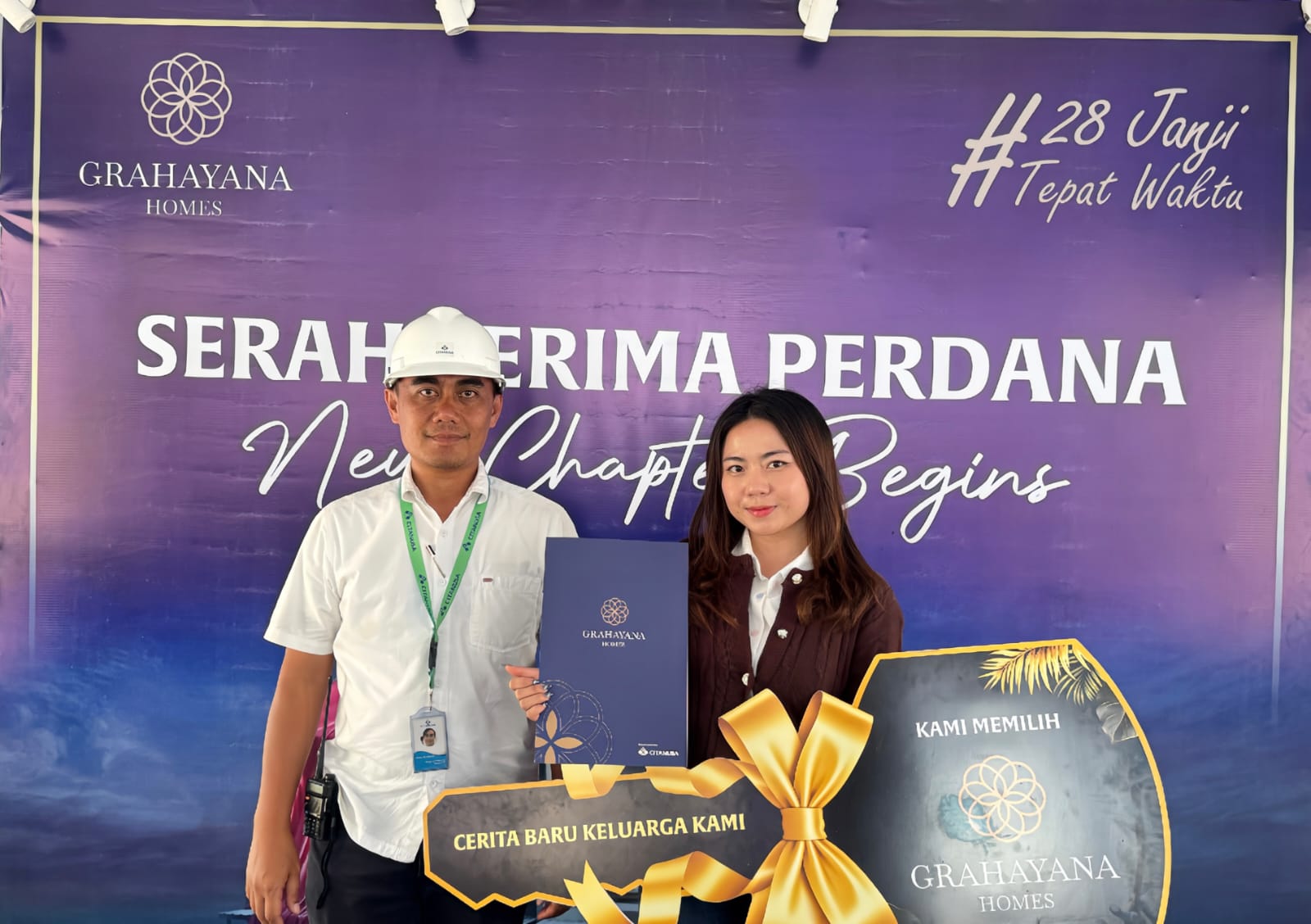 Di Tengah Kekhawatiran Rumah Mangkrak, Grahayana Homes Buktikan Komitmen Serah Terima Perdana Tepat Waktu