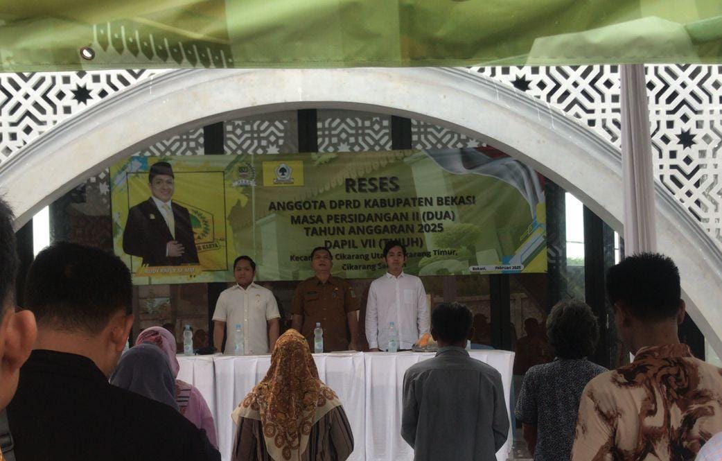 Warga Dapil VII Kabupaten Bekasi Keluhkan Infrastruktur Rusak, DPRD Janji Perjuangkan Aspirasi