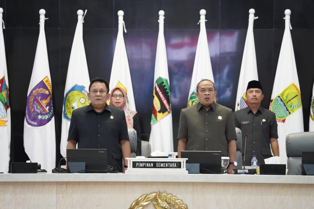 Gelar Rapur, DPRD Jabar Umumkan Pembentukan Fraksi-Fraksi Masa Jabatan 2024-2029