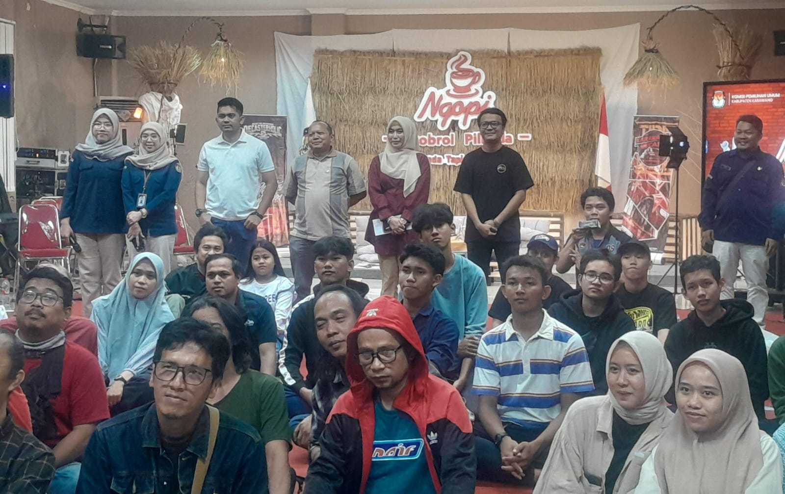 KPU Karawang Gandeng Komunitas Diecasterholic dalam Acara 