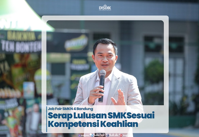 Job Fair SMKN 4 Bandung, Disdik Jabar Gandeng 15 Perusahaan Besar Untuk Serap Lulusan SMK
