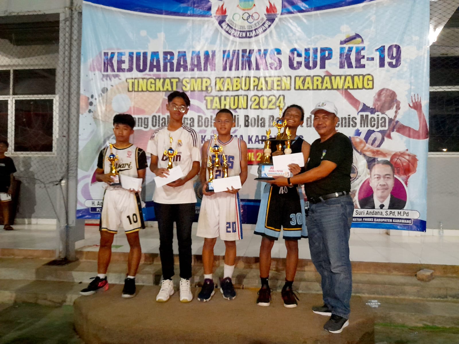 MKKS Cup ke-19 Jenjang SMP Karawang Sukses Digelar, Berikut Daftar Juara