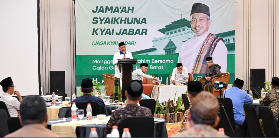 Jamaah Syaikhuna Kiai Jabar Berikan Mandat Dukungan untuk Pasangan ASIH di Pilgub Jabar 2024