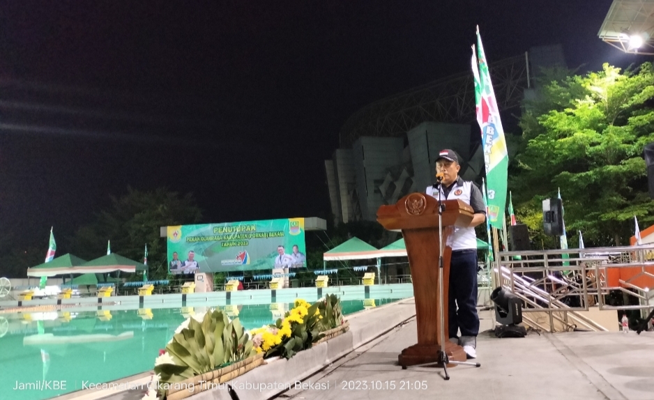 Porkab Bekasi Resmi Ditutup, Sekda: Ini Jadi Event Olahraga Dua Tahunan