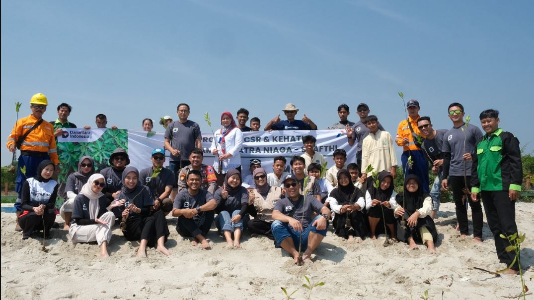 Pertamina Patra Niaga Regional JBB Tanam 500 Bibit Mangrove & Konservasi Terumbu Karang Pulau Untung Jawa