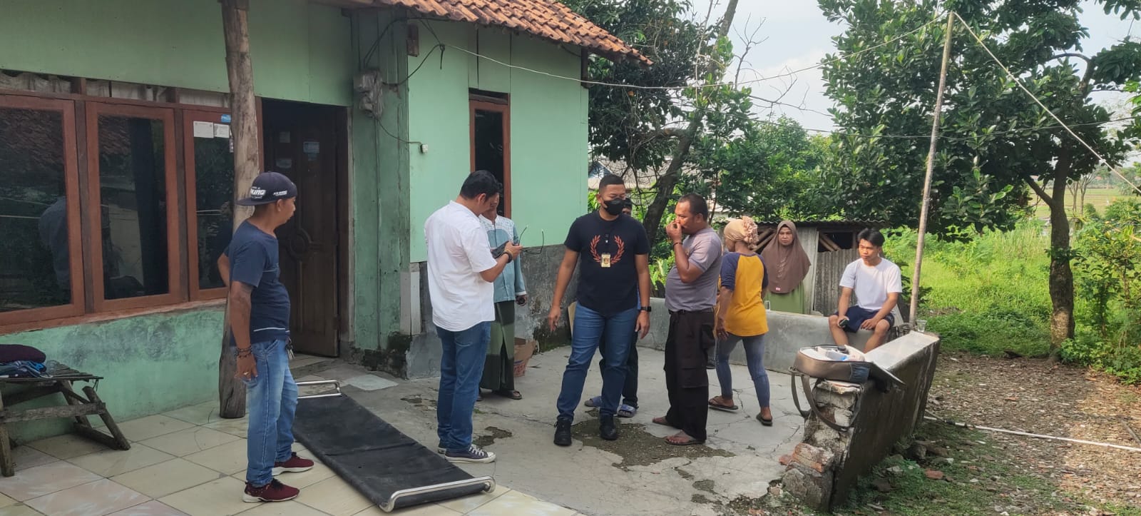 TEGA! Ayah di Ciampel Dihabisi Anak Kandung