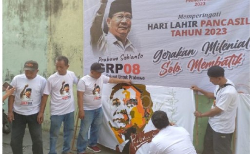 Relawan GRP 08 Deklarasikan Dukungan untuk Prabowo 