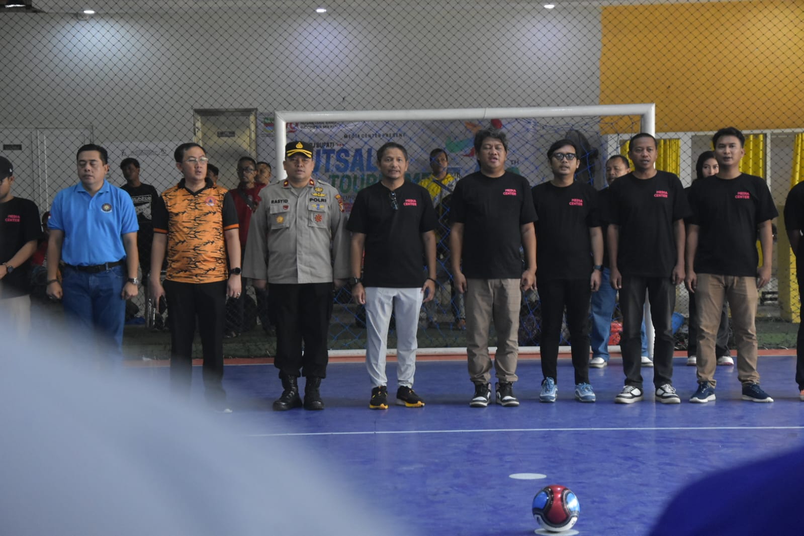 Turnamen Futsal Pj Bupati Cup Antar-instansi Pemerintah Meriahkan Hari Jadi Kabupaten Bekasi ke-74 dan HUT RI