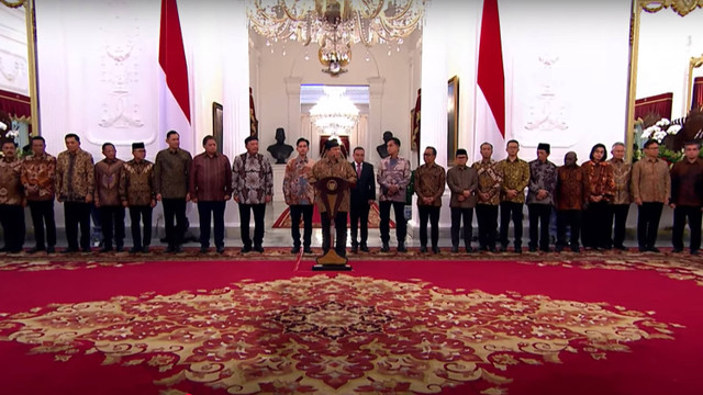 48 Daftar Menteri Terpilih yang Akan Bekerja Pada Kabinet Merah Putih Kepemimpinan Prabowo Gibran 