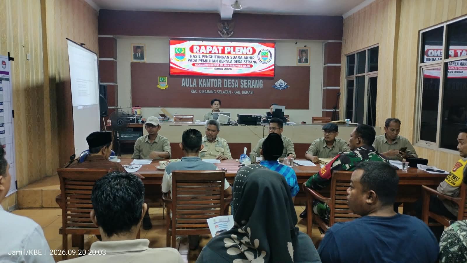 Petahana Irwan Handoko Terpilih Lagi Jadi Kepala Desa Serang Tiga Periode