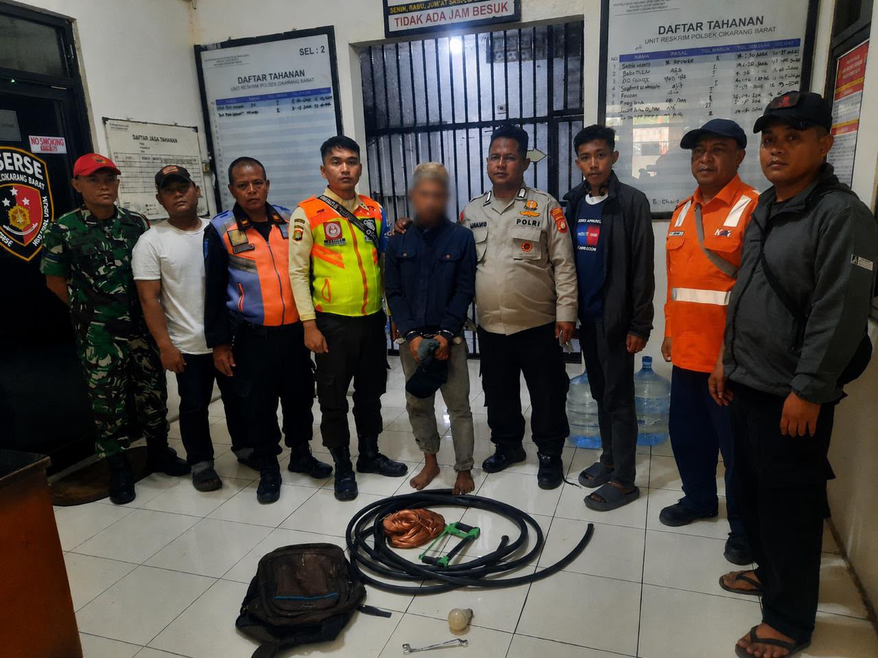 Usut Pemotongan Kabel Persinyalan Kereta Api di Cikarang, Satu Diamankan, Dua Diburu Lewat CCTV