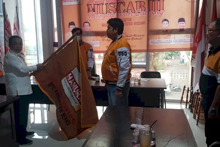 Agus Mundur, DPC Partai Hanura Kabupaten Bekasi Kehilangan Nahkoda