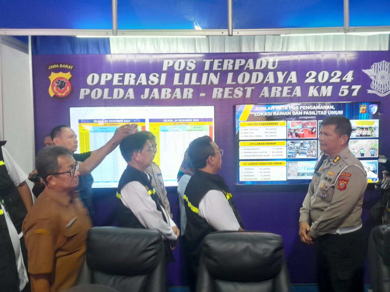 Kemenkes Tinjau Posko Kesehatan di Rest Area 57, Pastikan Layanan Prima untuk Masyarakat