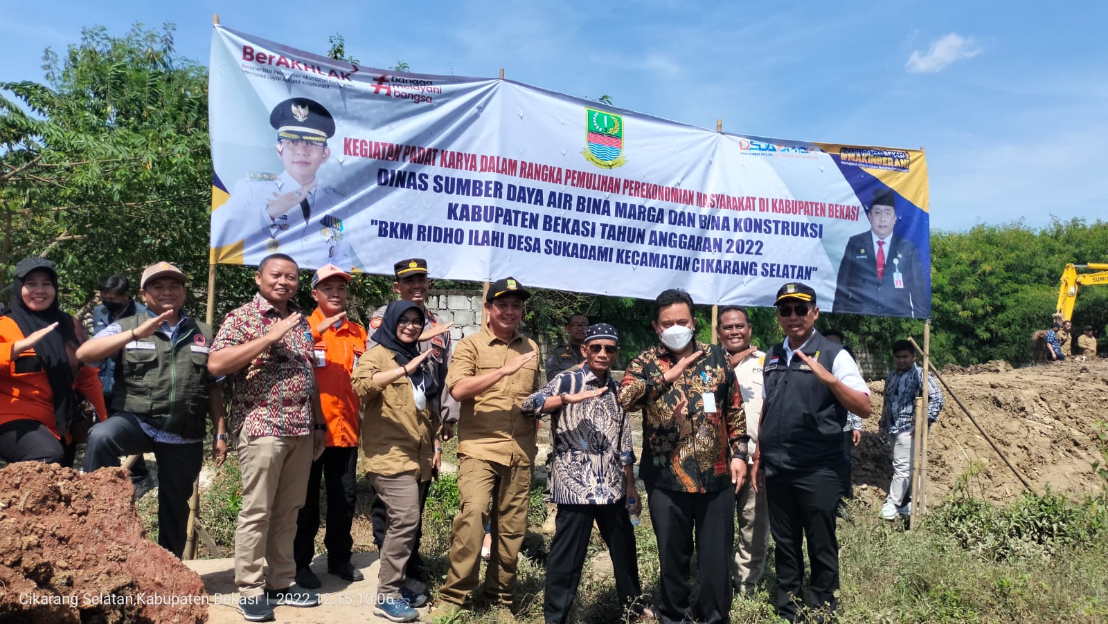 Tahun Ini, Desa Sukadami Banjir Pembangunan dari Pemerintah Daerah