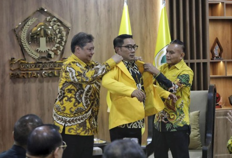 Ridwan Kamil di Tugaskan Golkar untuk Tarung di Pilkada DKI Jakarta