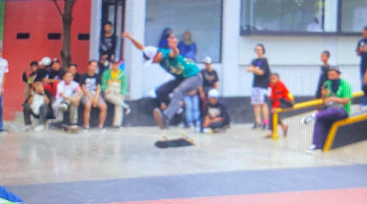 Target Medali Perak, Atlet Skatebord Kabupaten Bekasi Dapat Emas