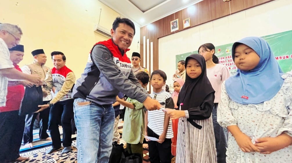 Pertamina EP Tambun Field Berbagi Dengan Anak Yatim Jatisampurna