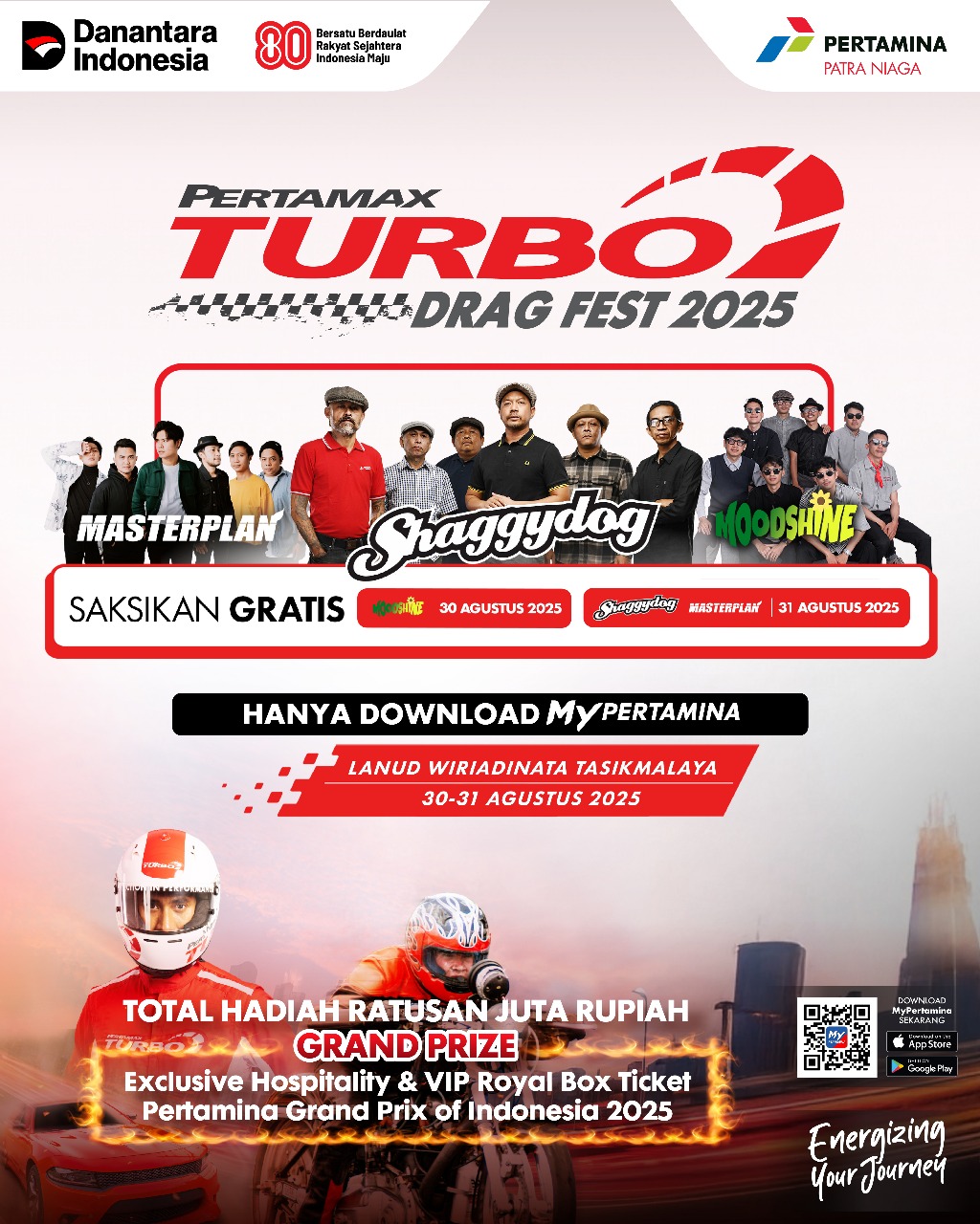 Pertamax Turbo Drag Fest 2025 Putaran Kedua Siap Digelar di Tasikmalaya