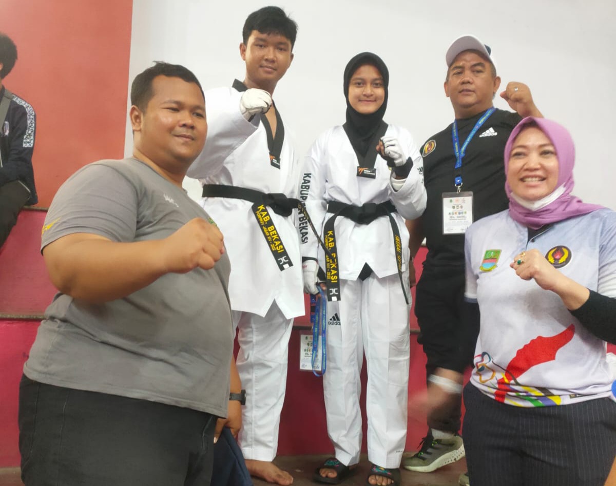 Sebelas Atlet Taekwondo Kabupaten Bekasi Berlaga Esok, Potensi Tiga Emas Bisa Diraih