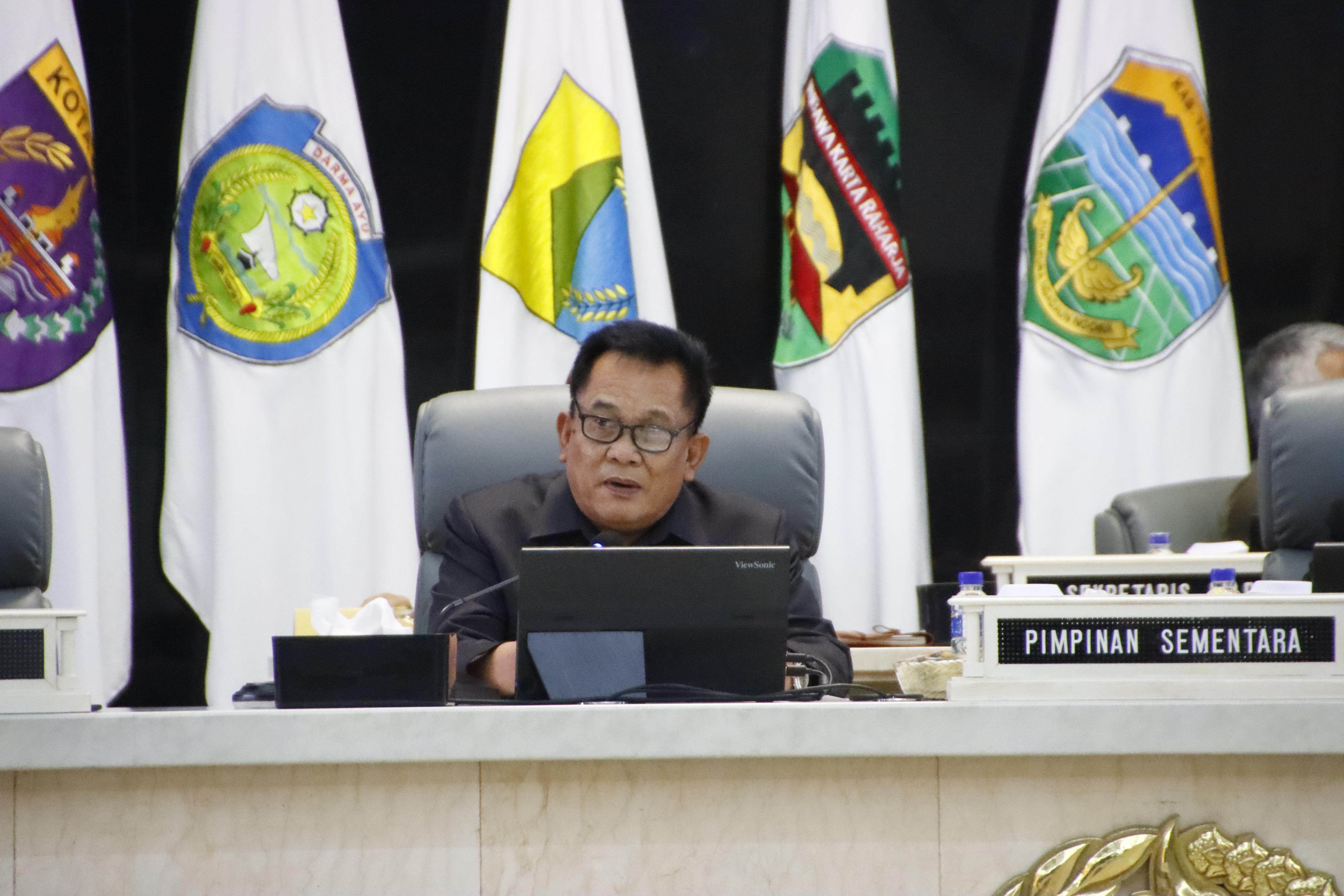 Lewat Rapur, DPRD Jawa Barat Tetapkan Pimpinan Definitif Periode 2024-2029