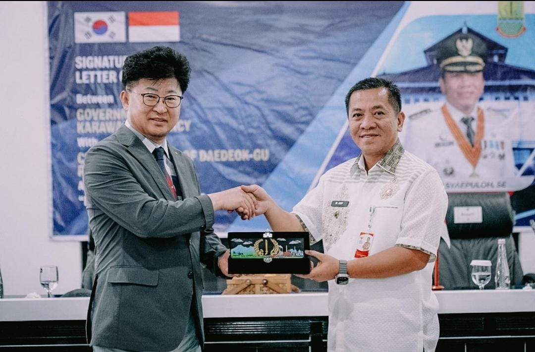 Datang ke Karawang, Wali Kota Asal Korea Bicara Kerja Sama Daerah dengan Bupati Aep