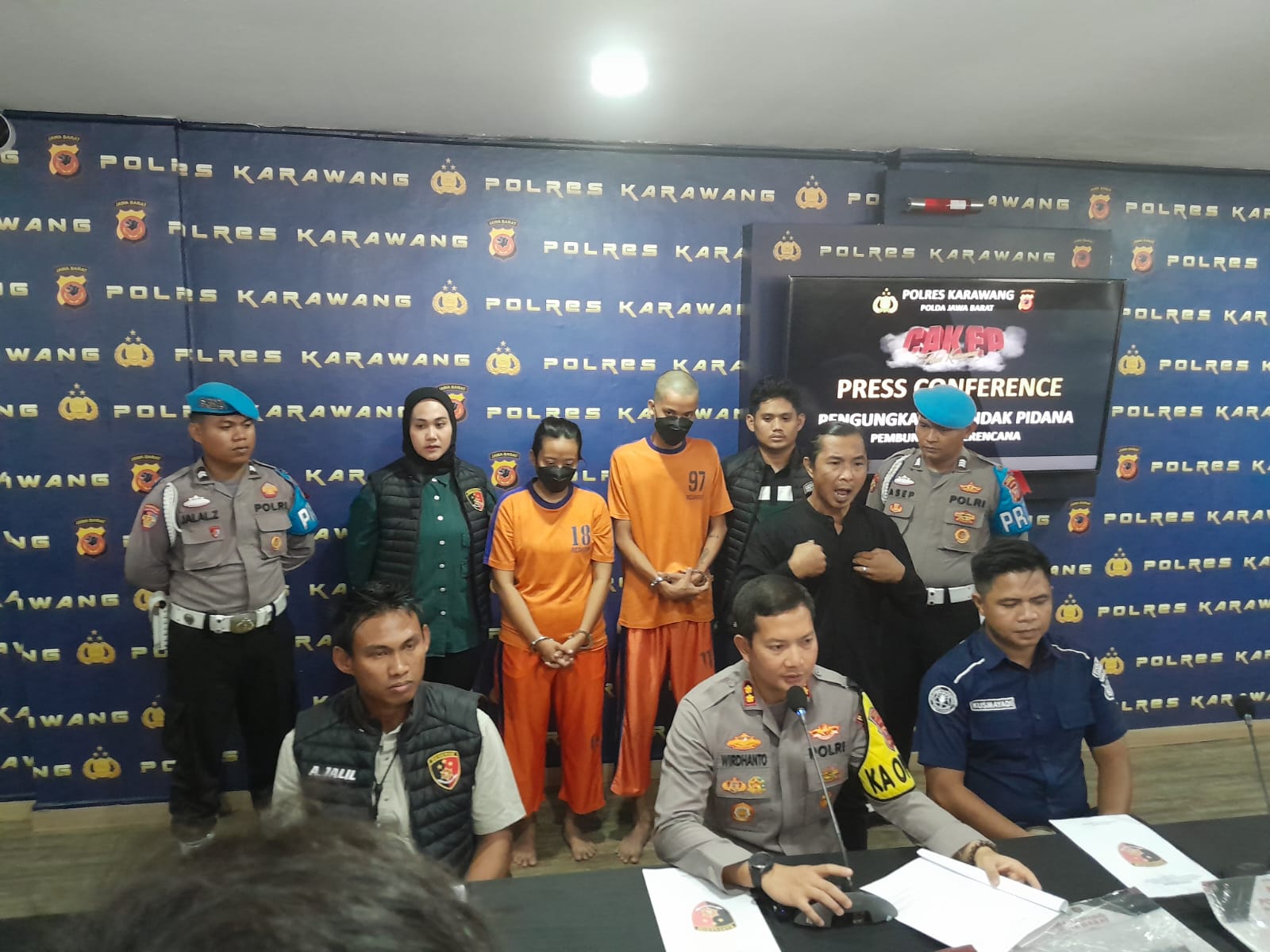 Kakak Beradik Bersekongkol Jadi Otak dan Eksekutor Untuk Bunuh Karyawan Toyota di Cibalongsari