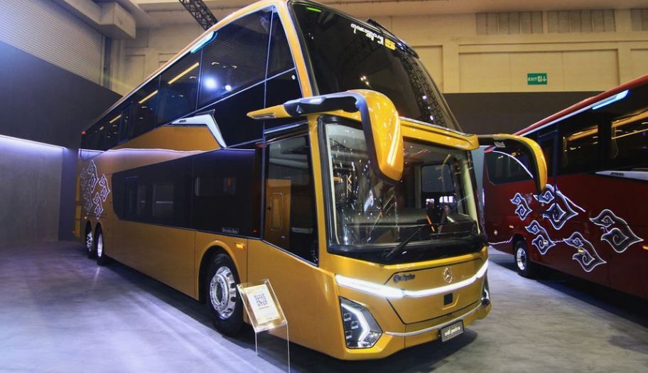 Menjamin Keselamatan melalui Fitur ADAS, Mercedes-Benz Bus 0500RSD 2445 Pertama di Asia Hadir di Indonesia