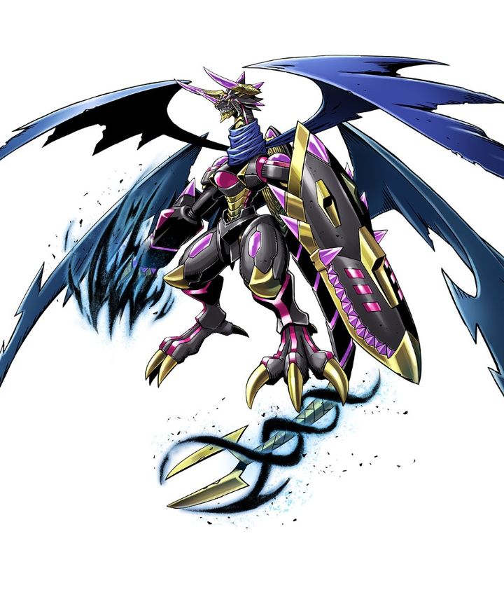 Digimon Ghost Game : Regulusmon Digimon Naga Jahat yang Membuat Dunia Digital Jadi Hitam Pekat