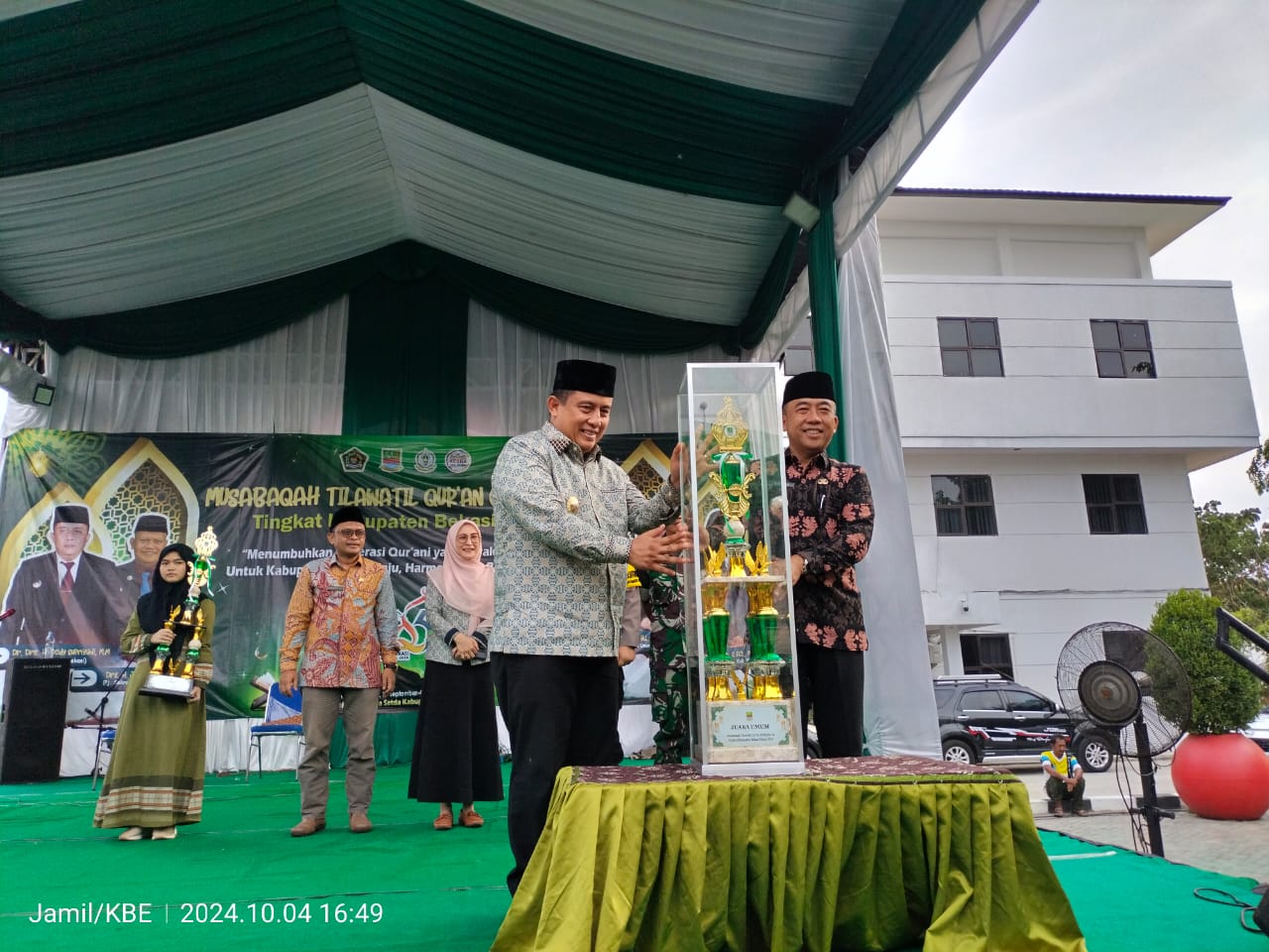 MTQ Tingkat Kabupaten Resmi Ditutup, Tuan Rumah Juara Umum