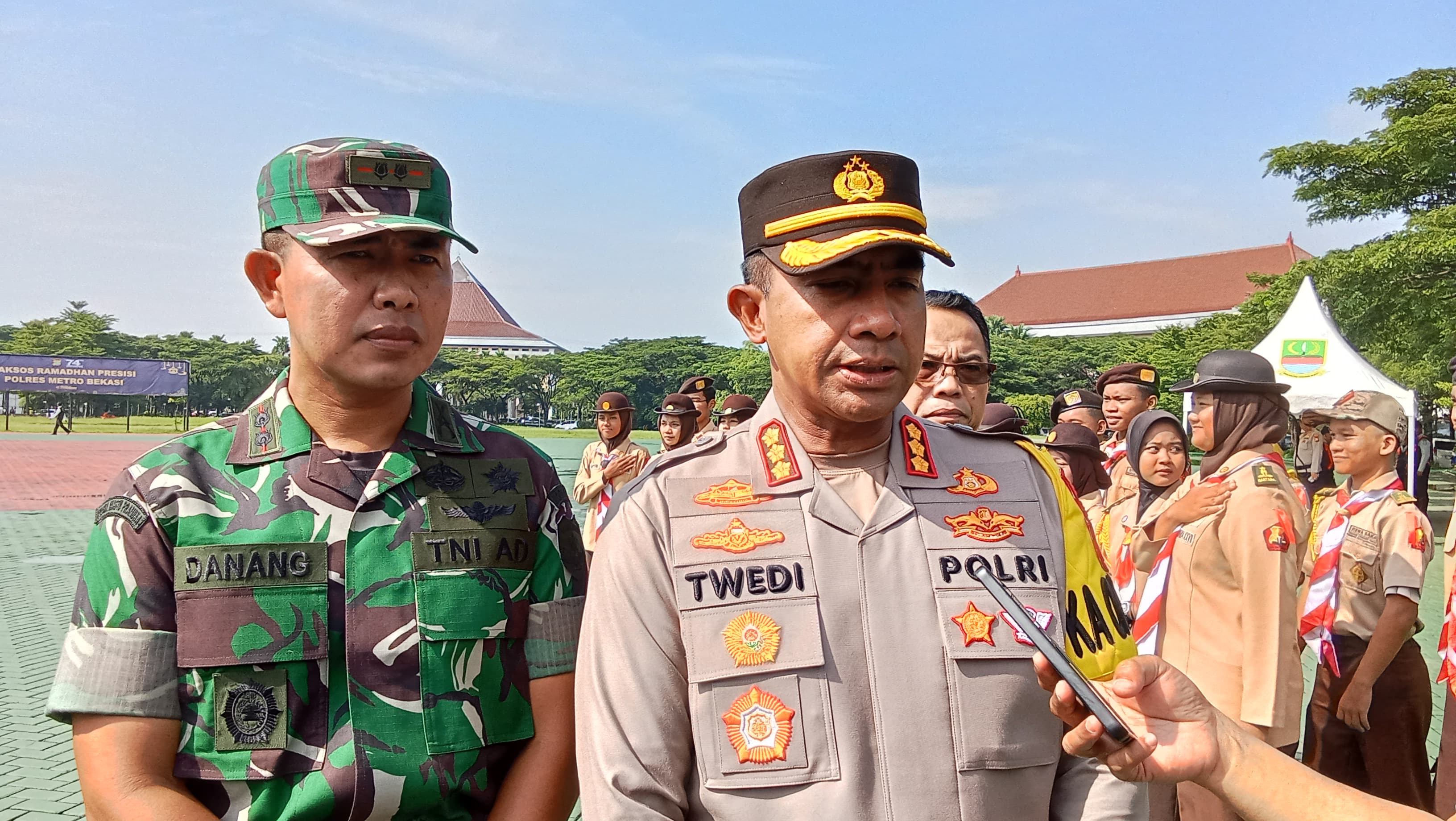 Warga Mudik Bisa Titip Motornya di Seluruh Kantor Polsek dan Koramil di Kabupaten Bekasi