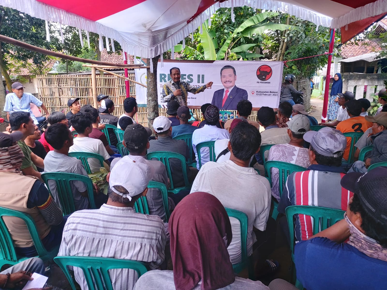 Jejen Janji Perjuangkan Kelanjutan Pelebaran Jalan KH. Makmun Nawawi