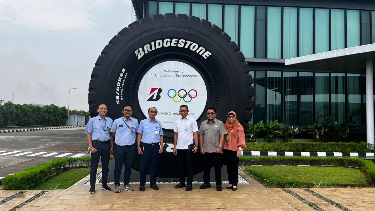 Tingkatkan Sinergi, BPJS Ketenagakerjaan Karawang CRM ke PT Bridgestone Tire Indonesia