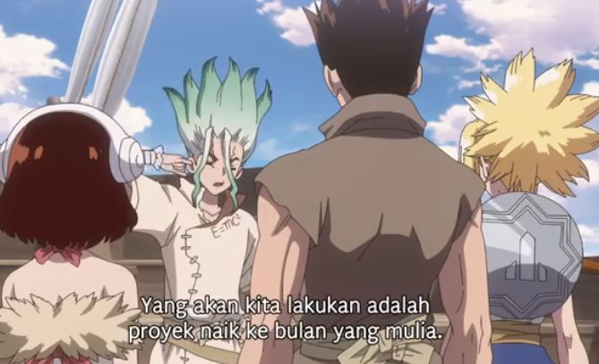Link Nonton Dr. Stone Season 3 Part 2 Episode 10 Subtitle Indonesia