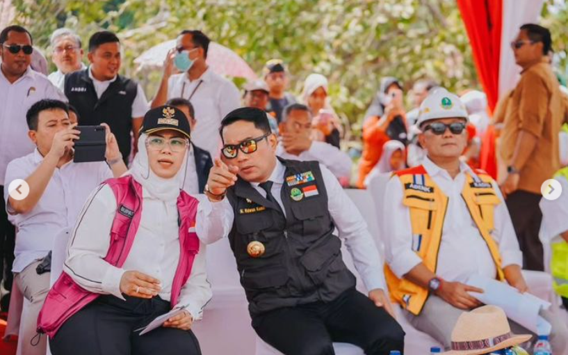Jelang Purna Tugas, Ridwan Kamil dan Cellica Saling Mendoakan Karir Politik Terbaik